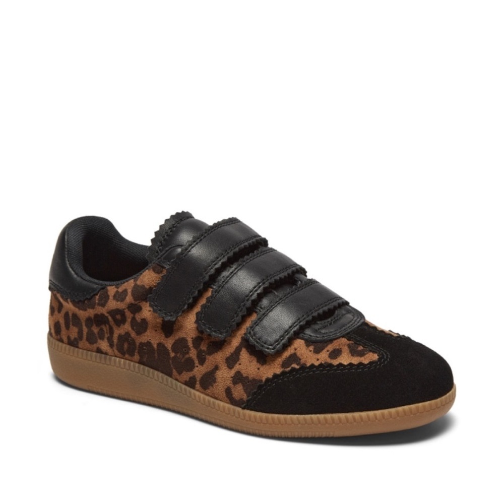 NEW! SILENT D Seena Velcro Sneaker in Leopard Print - Size 42 EU 🏠
